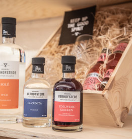 Geschenkkist Sweet Vibes & glazen