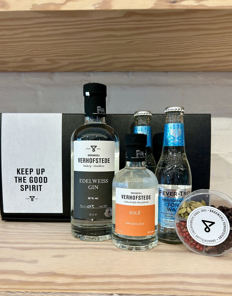 Geschenkdoos Edelweiss Gin groot
