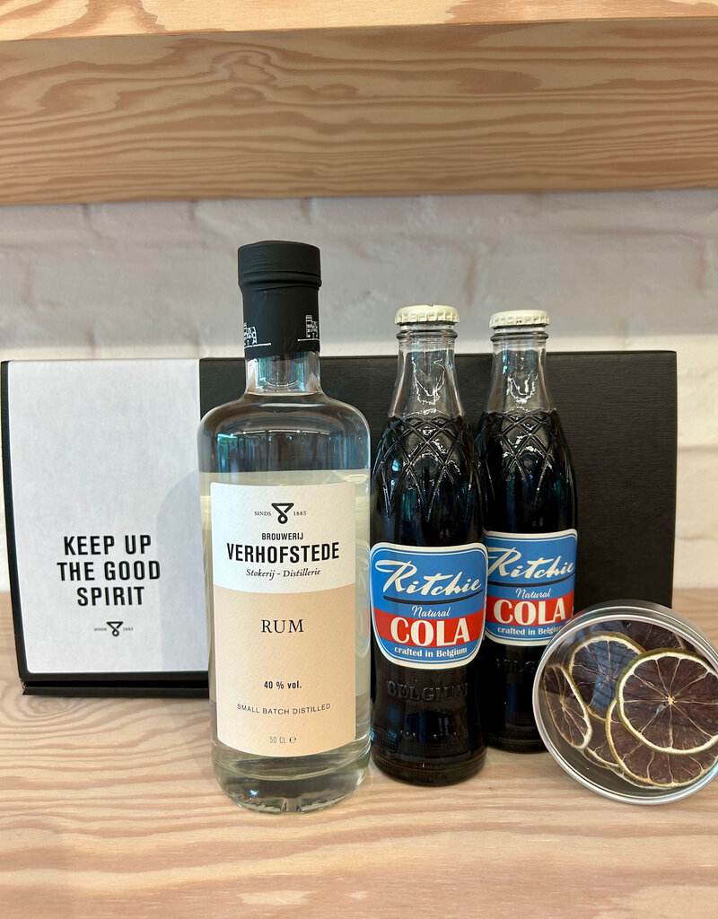 Geschenkdoos Rum Cola Medium