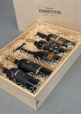 Grote geschenkkist rode selectie