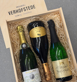 Geschenkkist schuimwijn