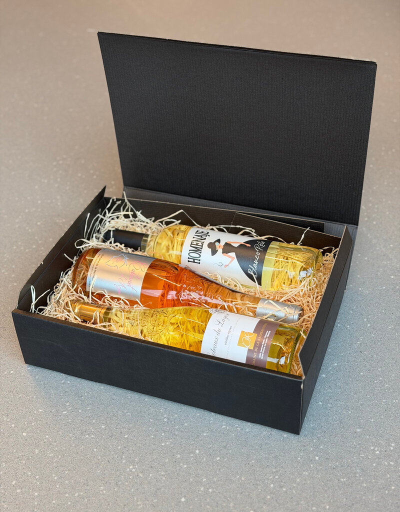 Geschenkdoos Wijn 3 x zoete wijnen