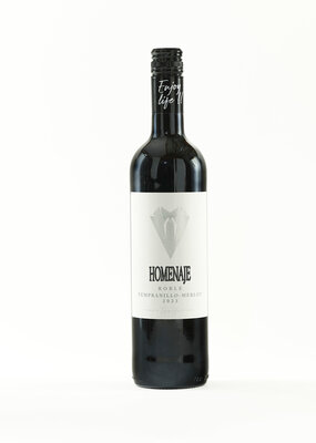 Homenaje roble rood - Tempranillo, Merlot