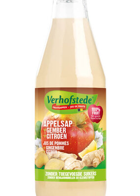 Verhofstede Appelsap + Gember + Citroen 70cl