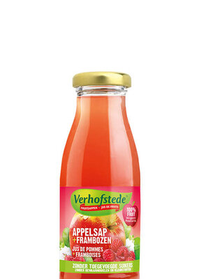 Verhofstede Appelsap + framboos 25 cl