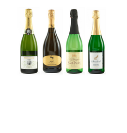 4 bubbels uit 4 landen