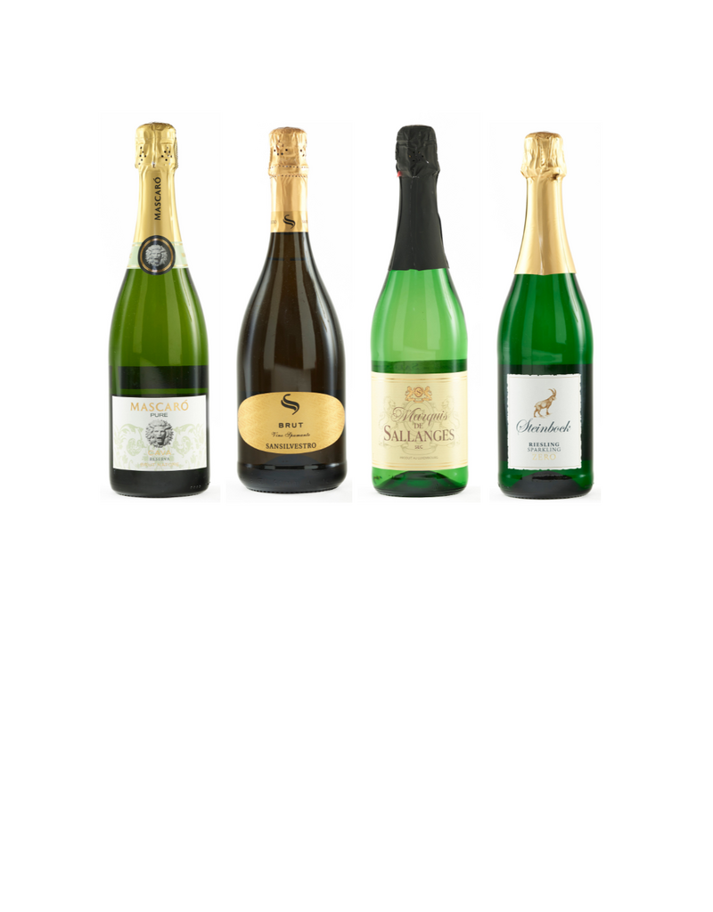 4 bubbels uit 4 landen