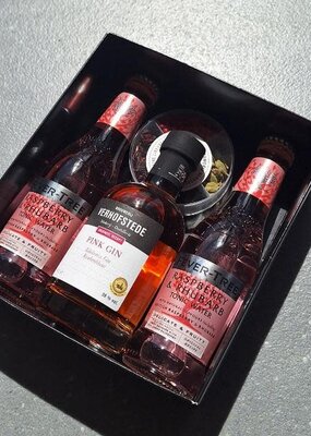 Geschenkdoos Pink Gin Tonic klein