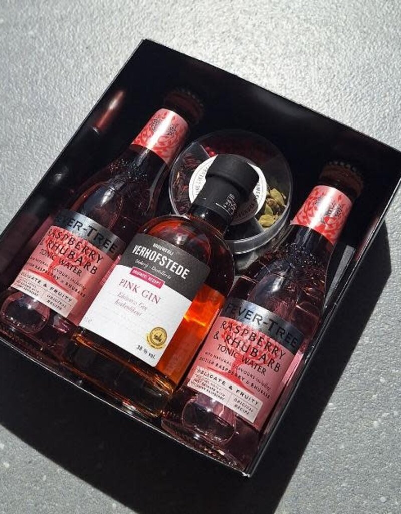Geschenkdoos Pink Gin Tonic klein