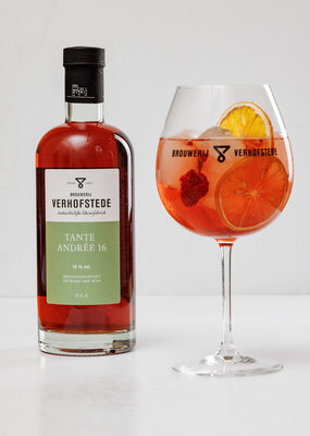 Verhofstede Spritz: Tante Andrée 16° + tonic