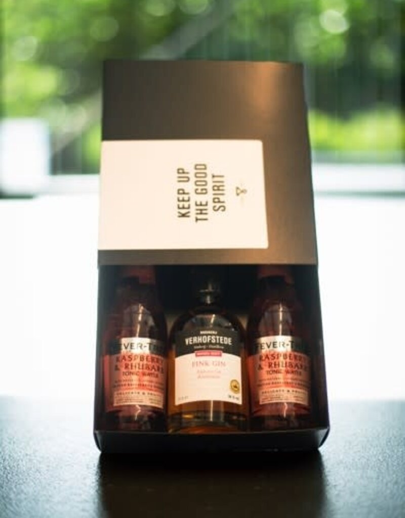 Geschenkdoos Pink Gin Tonic