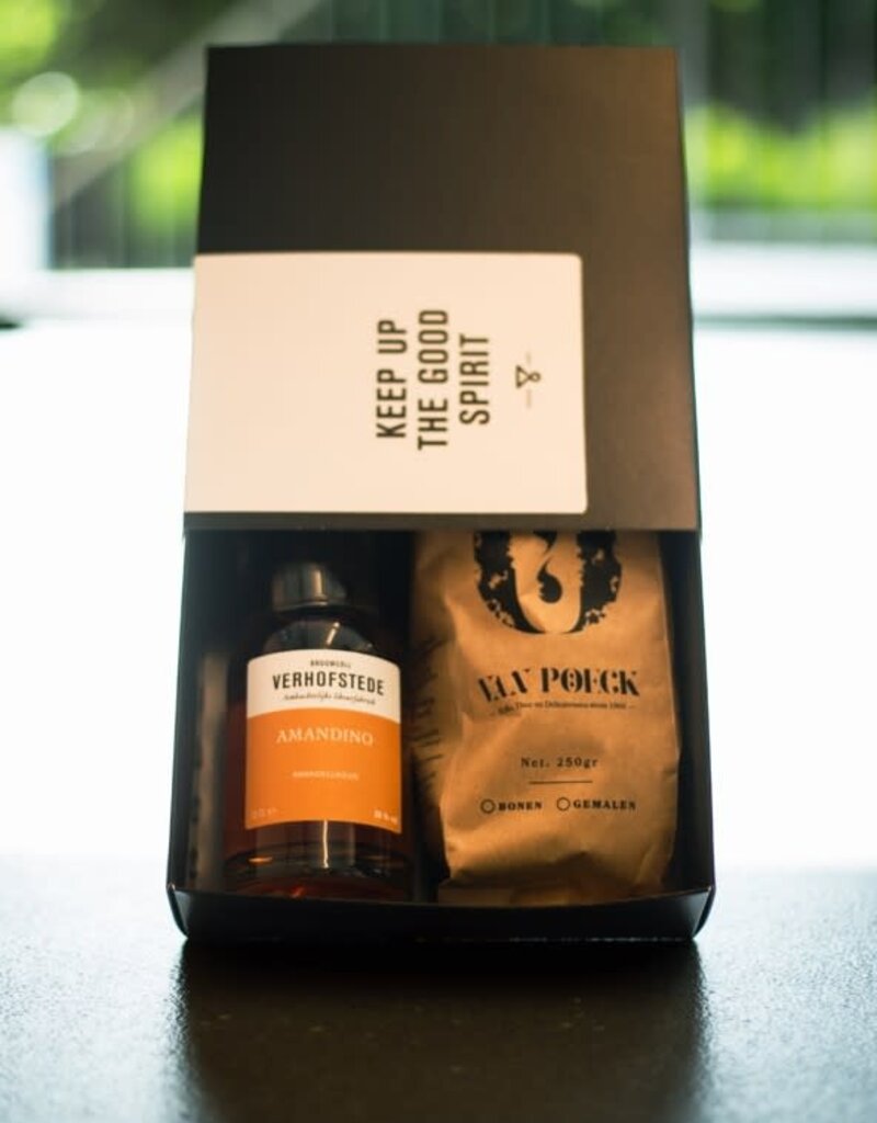 Geschenkdoos Amandino + koffie