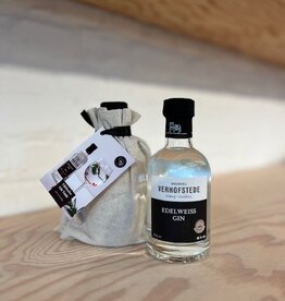 Edelweiss gin in een jasje