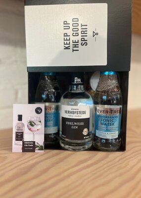 Geschenkdoos Edelweiss Gin Tonic & kruiden
