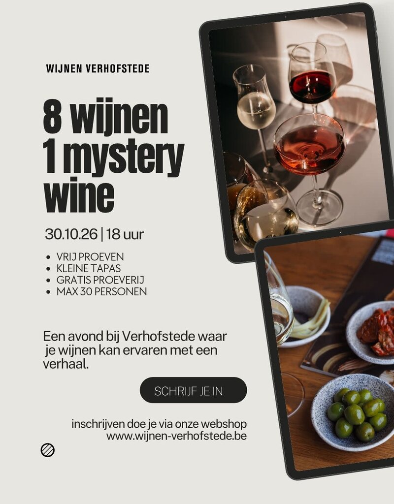 Onder Onsje bij Verhofstede – Gratis wijnavond met 8 wijnen