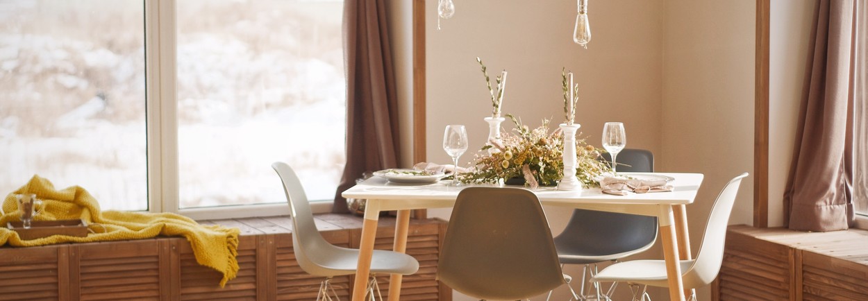 Welke verlichting is geschikt voor de eetkamer?