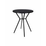 Relaxwonen - Bijzettafel - Tafel - Tuin tafel - Zwart - Rond Relaxwonen - Bijzettafel - Tafel - Tuin tafel - Zwart - Rond