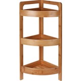 Relaxwonen - badkamer kast - Badkamerrek - bamboe - milieuvriendelijk - 3 Laags - 23x61cm Relaxwonen - badkamer kast - Badkamerrek - bamboe - milieuvriendelijk - 3 Laags - 23x61cm