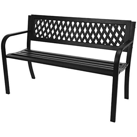 Premium Tuinbank Staal - 119 X 50 X 75 cm Premium Tuinbank Staal - 119 X 50 X 75 cm