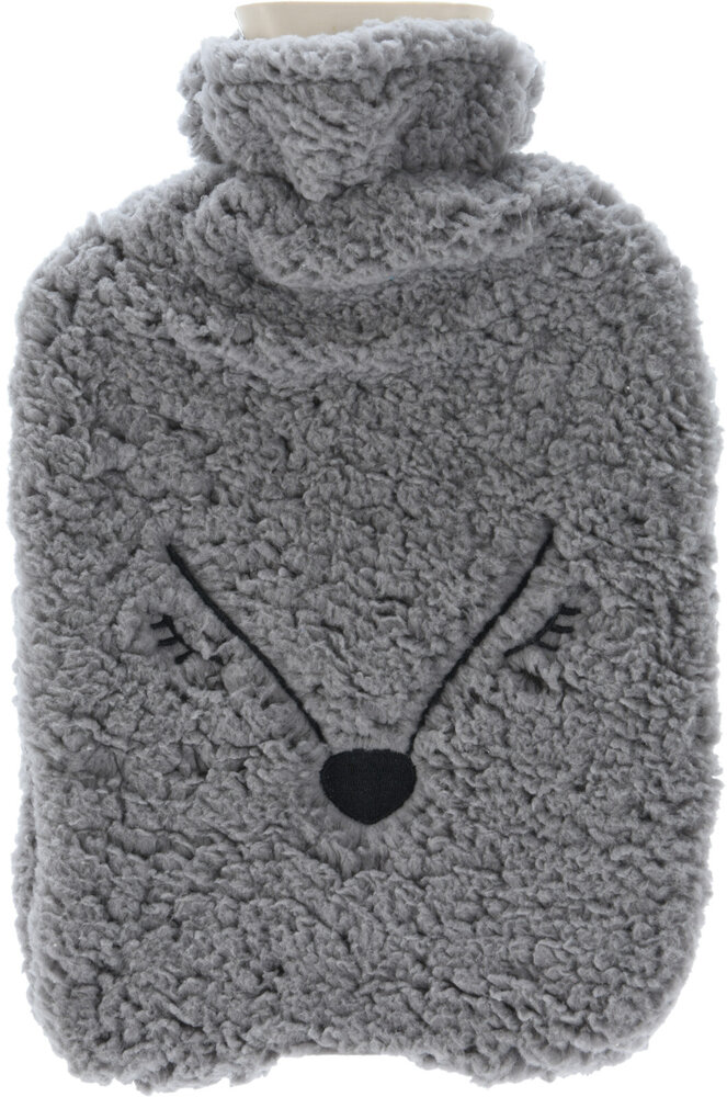 Relaxwonen - Kruik - Extra groot - Extra zacht - Extra warmte - Beer vorm - Grijs