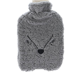 Relaxwonen - Kruik - Extra groot - Extra zacht - Extra warmte - Beer vorm - Grijs