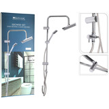 Relaxwonen - Regendouche set chrome met handdouche - Extra stevig Relaxwonen - Regendouche set chrome met handdouche - Extra stevig