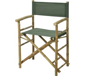 Relaxwonen Relaxwonen - Regisseursstoel Hout - Groen - Bamboe - FSC Relaxwonen Relaxwonen - Regisseursstoel Hout - Groen - Bamboe - FSC