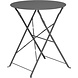 Relaxwonen Relaxwonen - Bijzettafel - Tafel - Tuin tafel - Antraciet - Rond Relaxwonen Relaxwonen - Bijzettafel - Tafel - Tuin tafel - Antraciet - Rond