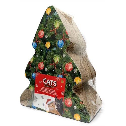Cats Collection RelaxPets - Cats Collection - Kattenkrabplank - Kerst - Kerstboom - Krabben - 30x24x13 cm