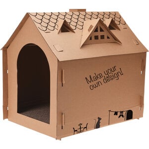 Kattenhuis Karton - 48 x 44 x 36 cm