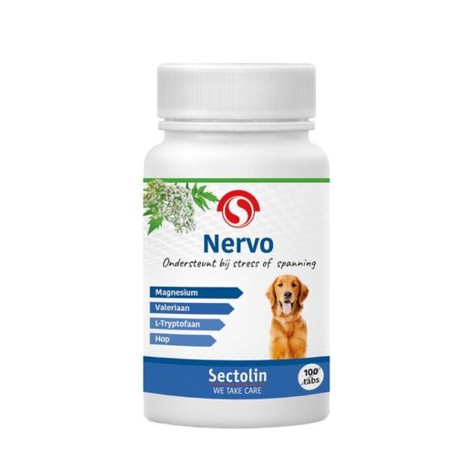 Sectolin Nervo Tabletten - Hond - 100 tabs