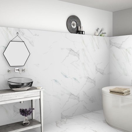 Luxury Tiles Calacatta Marble Effect 60x60 Matt Tiles