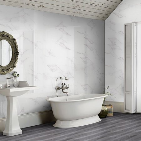 Luxury Tiles Calacatta Marble Effect 60x60 Gloss Tiles