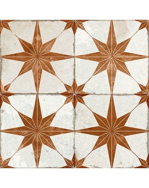 Luxury Tiles Tuscany Orange Feature Tiles 45x45cm