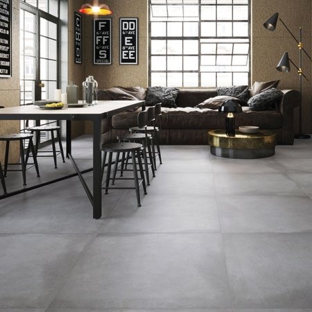 Luxury Tiles Dino Lappato Concrete 80x80 Floor Tiles