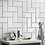British Ceramic Tiles British Ceramic Tile Metro White Bevel Gloss Wall Tile