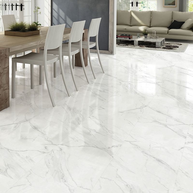 Luxury Tiles Blanco Carrara Marble Effect Gloss Ce 