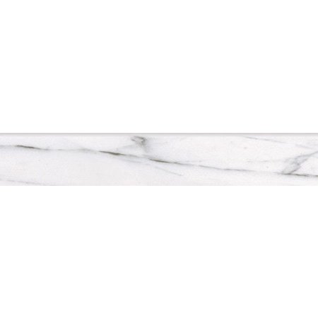 Luxury Tiles Skirting Calacatta Matt White Marble 100 X 600mm Tile