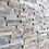 Luxury Tiles Oyster sparkle natural slate split face tile 10x40cm