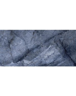 Luxury Tiles Venetian Blue Stone Marble effect Tile 30x60cm