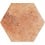 Luxury Tiles Vermont Hexagon Terracotta Floor 28.5 x 33 CM Tile