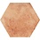 Luxury Tiles Vermont Hexagon Terracotta Floor 28.5 x 33 CM Tile