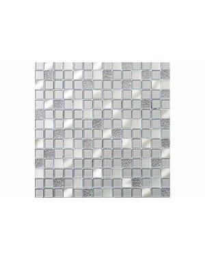 Luxury Tiles Louvre Sparkle Glass Mosaic Tile 30x30cm