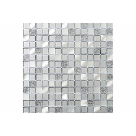 Luxury Tiles Louvre Sparkle Glass Mosaic 306 x 306mm Tile