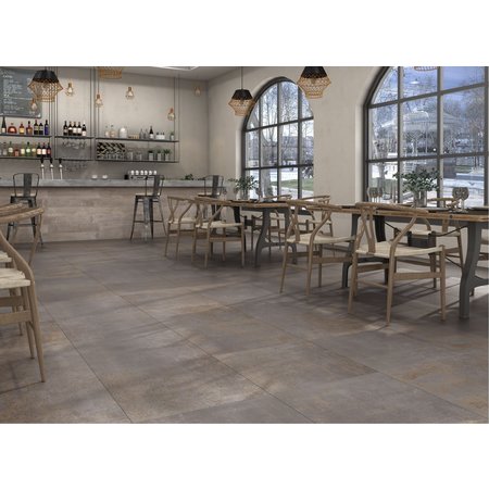 Verona Atlantis Grey Porcelain 600x600mm Floor Tile