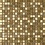 Dune Dune Metallic Gold D940 Mosaic Tile 30x30cm