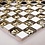 Luxury Tiles Gold Leopard Mosaic 30x30cm Sheet