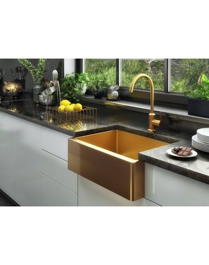 Ellsi Midas Statement Gold Kitchen Sink