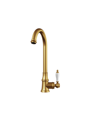 Ellsi Luxor Elect Traditional Gold Mixer Tap