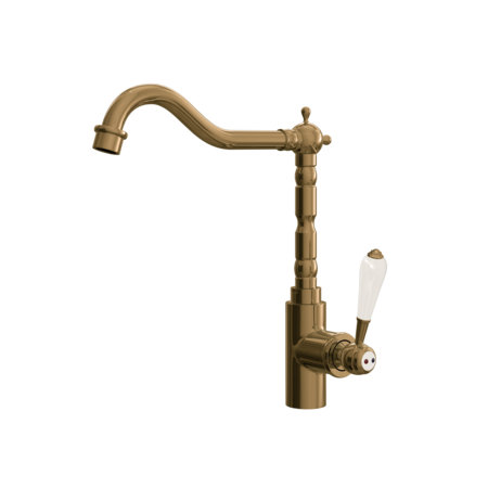 Ellsi Ellsi Empire Traditional Gold Mixer Tap